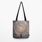 Gustave Dore - The saintly throng form a rose in the empyrean Tote Bag Gallery Image 2