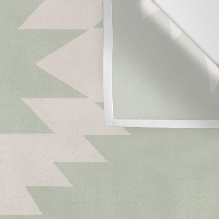 Southwestern Minimalism - Neutral Sage Green Wall Tapestry Gallery Image 3