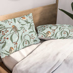 Christmas Robins Pillow Sham Gallery Image 2