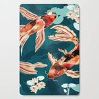 Metallic Koi VII Cutting Board Gallery Image 1