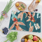 Metallic Koi VII Cutting Board Gallery Image 2