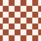 Check Rust Checkered Checkerboard Geometric Earth Tones Terracotta Modern Minimal Chocolate Pattern Coffee Mug Gallery Image 2