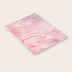 Blush and Purple Sky with Rose gold flashes Notebook Gallery Image 3