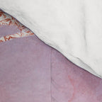 Blush and Purple Sky with Rose gold flashes Comforter Gallery Image 4