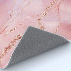 Blush and Purple Sky with Rose gold flashes Rug Gallery Image 4