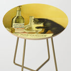 Cat, Absinthe, Vintage Beverage Poster Side Table Gallery Image 2