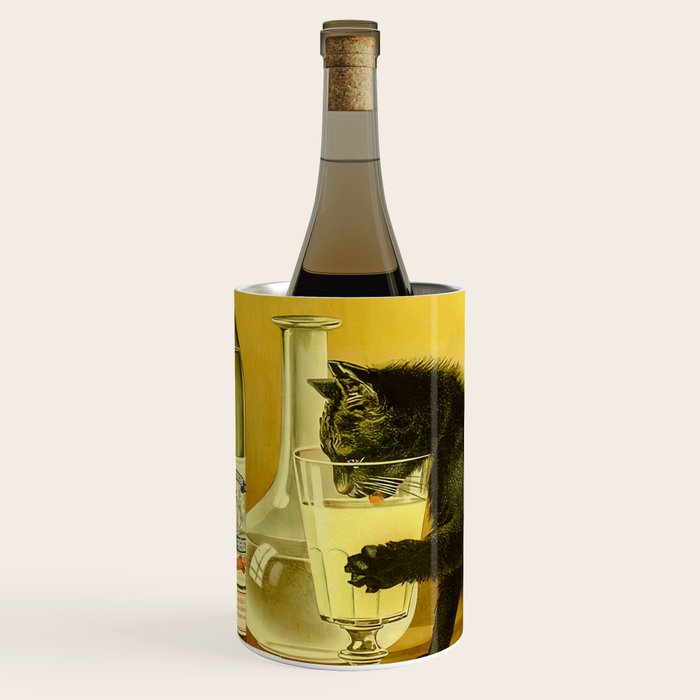 Cat, Absinthe, Vintage Beverage Poster Wine Chiller Gallery Image 1