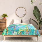 Colorful Palm Garden Comforter Gallery Image 3