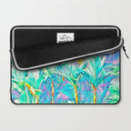 Colorful Palm Garden Laptop Sleeve Gallery Image 2