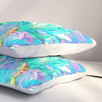 Colorful Palm Garden Pillow Sham Gallery Image 3