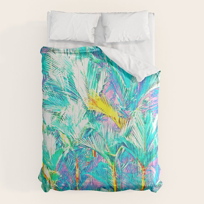 Colorful Palm Garden Comforter Gallery Image 1