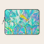 Colorful Palm Garden Laptop Sleeve Gallery Image 1