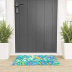 Colorful Palm Garden Welcome Mat Gallery Image 3