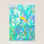 Colorful Palm Garden Stationery Card Gallery Image 2