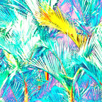 Colorful Palm Garden Coffee Mug Gallery Image 2