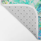Colorful Palm Garden Bath Mat Gallery Image 2