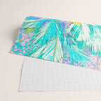 Colorful Palm Garden Wrapping Paper Gallery Image 2