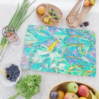 Colorful Palm Garden Cutting Board Gallery Image 2