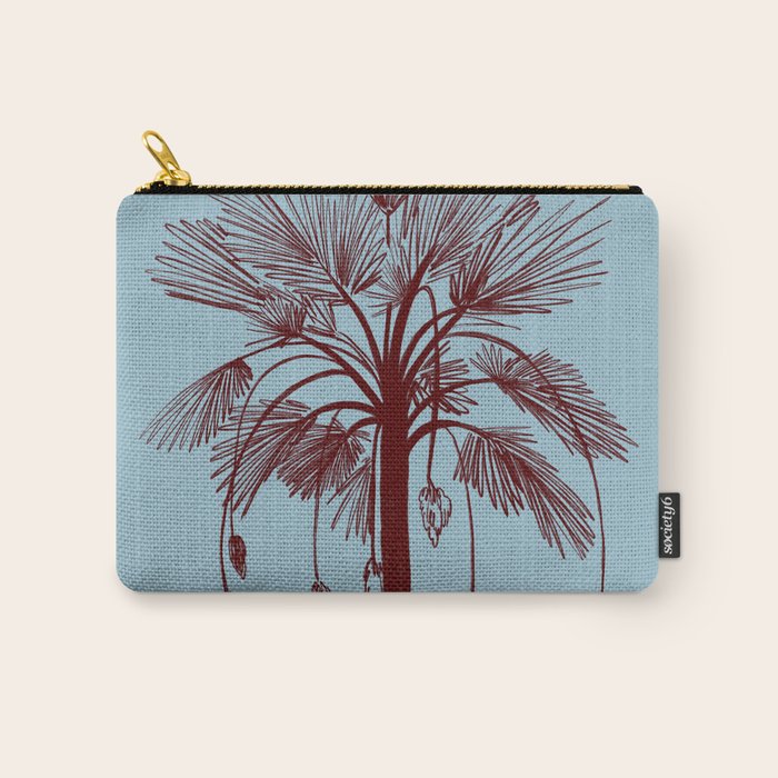 CALM BLUE PALM TREE Carry All Pouch Gallery Image 1