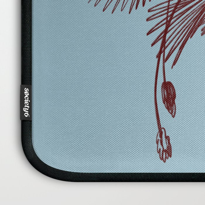CALM BLUE PALM TREE Laptop Sleeve Gallery Image 3