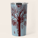 CALM BLUE PALM TREE Travel Mug Gallery Image 1
