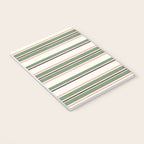 Daybed Stripe Ivory Green Multi Notebook Gallery Image 3