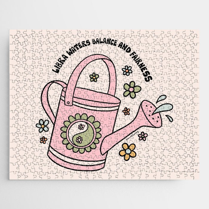 Libra Watering Can Jigsaw Puzzle