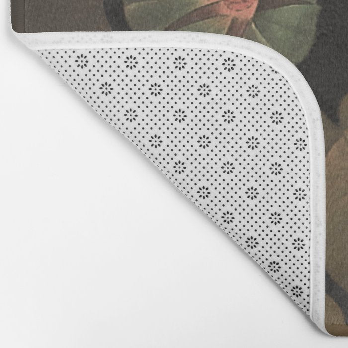 Floral Portrait 3 Bath Mat Gallery Image 2