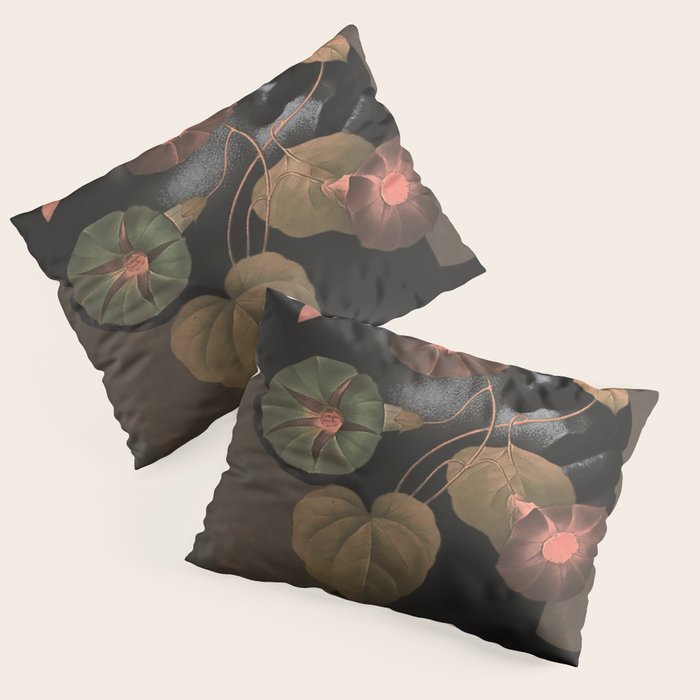 Floral Portrait 3 Pillow Sham Gallery Image 3