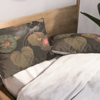 Floral Portrait 3 Pillow Sham Gallery Image 2