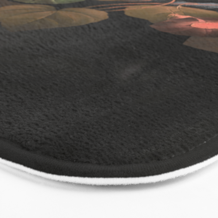 Floral Portrait 3 Bath Mat Gallery Image 3