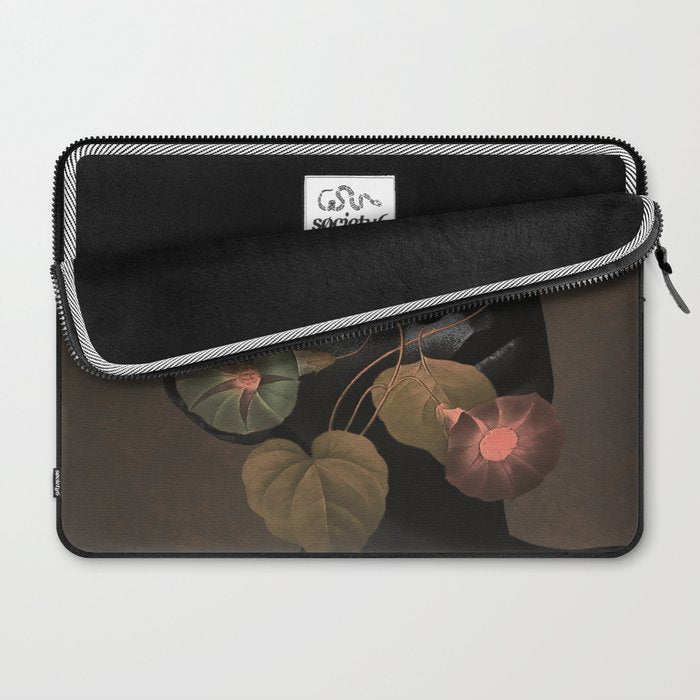 Floral Portrait 3 Laptop Sleeve Gallery Image 2