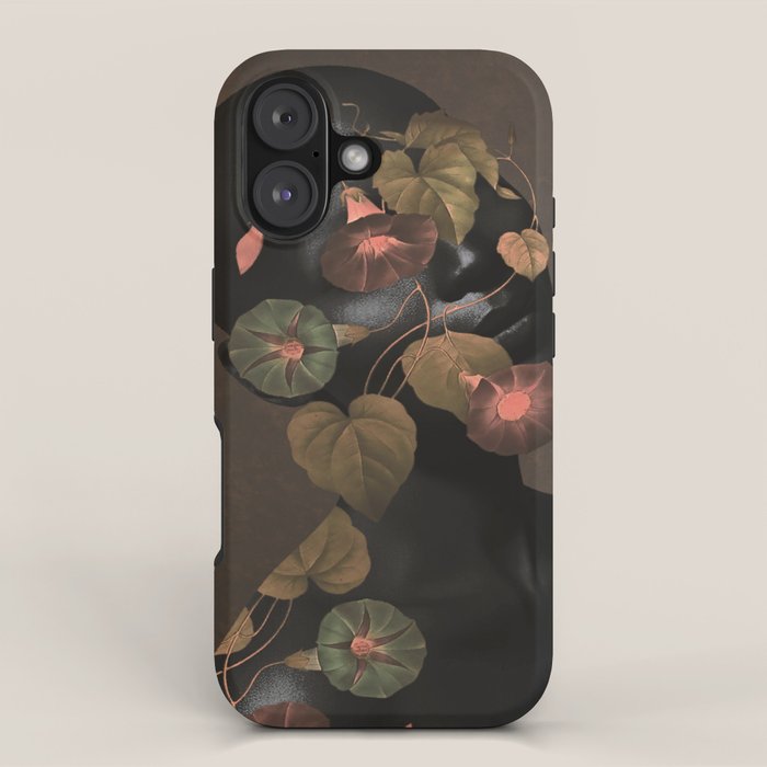 Floral Portrait 3 iPhone Case Gallery Image 1