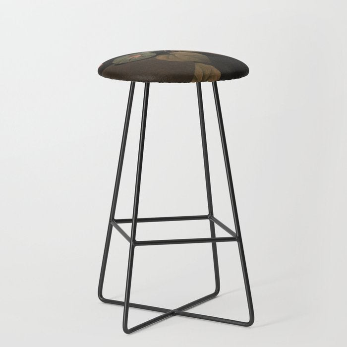 Floral Portrait 3 Stool Gallery Image 1