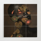 Floral Portrait 3 Wood Wall Art Gallery Image 1