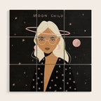 Night Sky Wood Wall Art Gallery Image 1