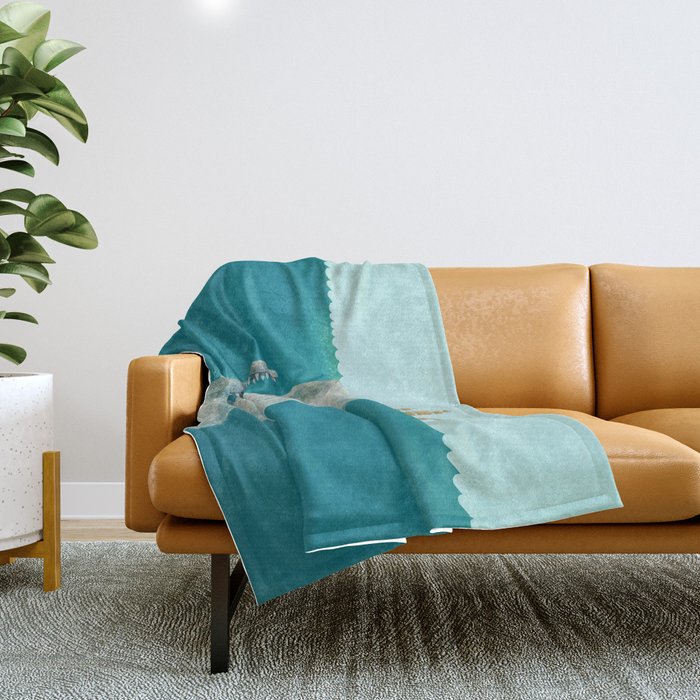 The Whale Throw Blanket Gallery Image 1