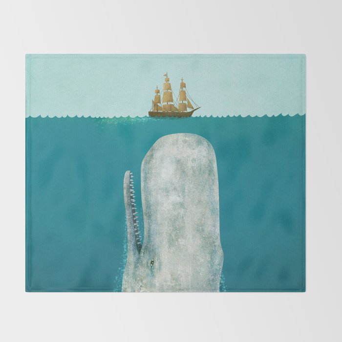 The Whale Throw Blanket Gallery Image 2