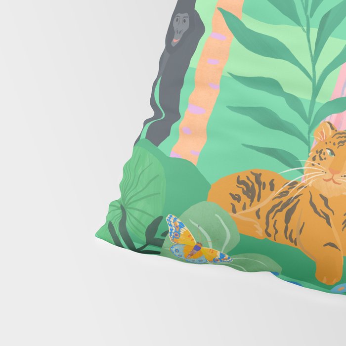 Playful Jungle Pillow Sham Gallery Image 4