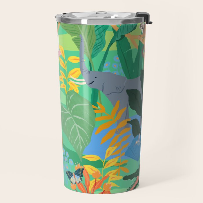 Playful Jungle Travel Mug Gallery Image 2