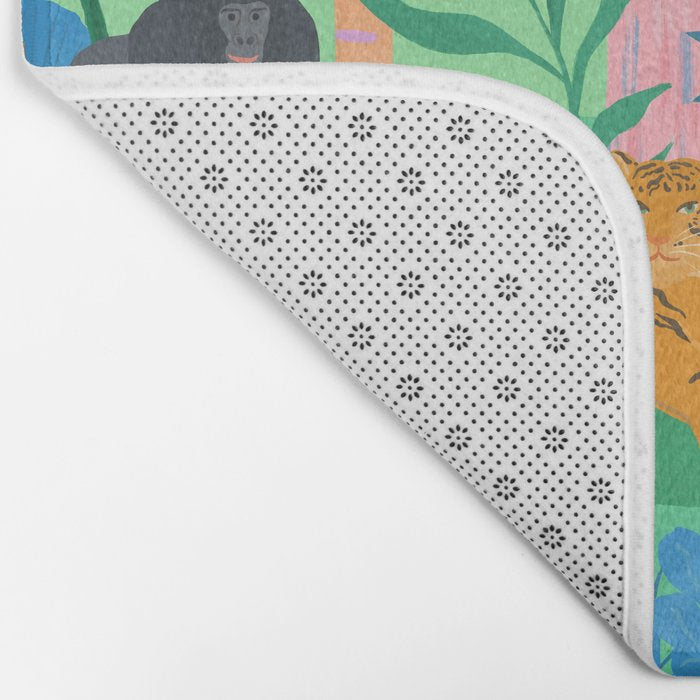 Playful Jungle Bath Mat Gallery Image 2