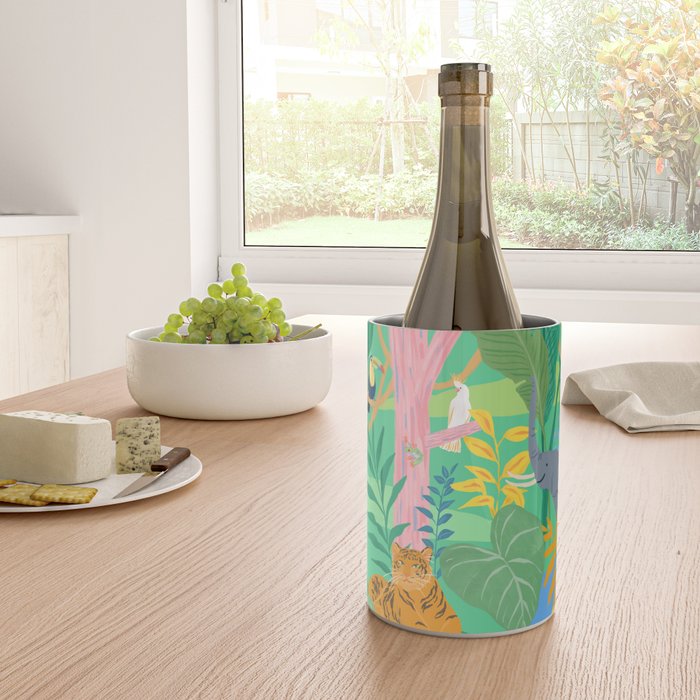 Playful Jungle Wine Chiller Gallery Image 4