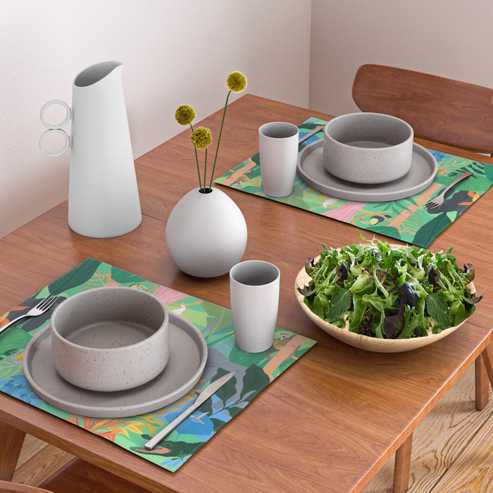Playful Jungle Placemat Gallery Image 2