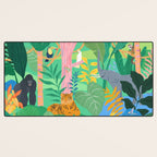 Playful Jungle Desk Mat Gallery Image 3