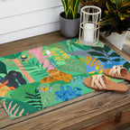 Playful Jungle Outdoor Rug Gallery Image 2