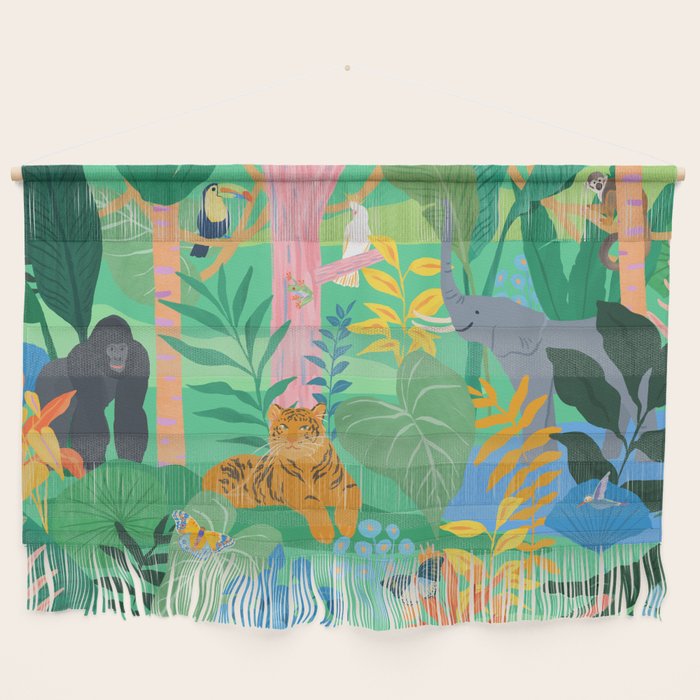 Playful Jungle Wall Hanging Gallery Image 1