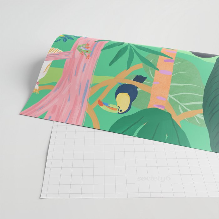 Playful Jungle Wrapping Paper Gallery Image 2