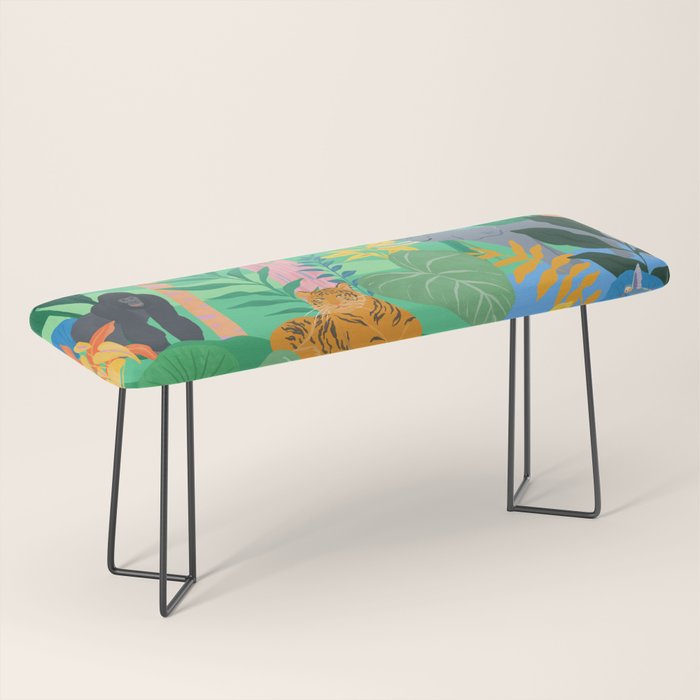 Playful Jungle Bench Gallery Image 1