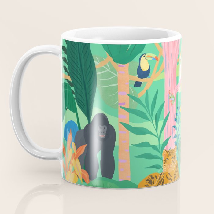Playful Jungle Coffee Mug Gallery Image 3