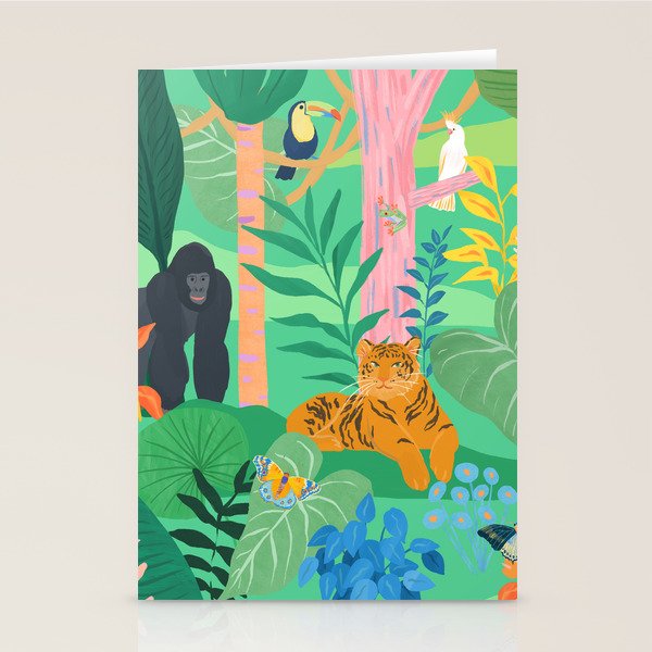 Playful Jungle Stationery Card Gallery Image 2